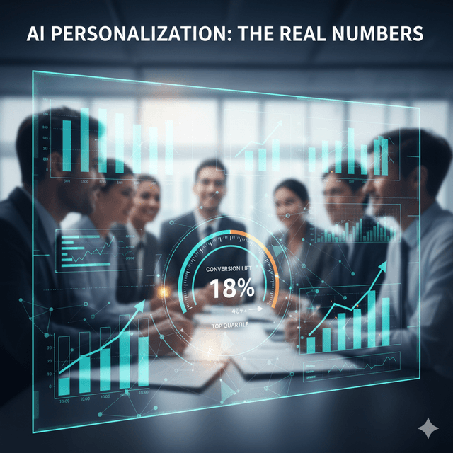 Benchmarks: Real Client Data on AI Personalization’s Conversion Impact